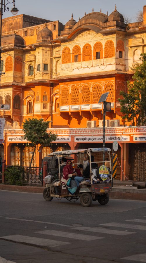 Jaipur in the morning sun