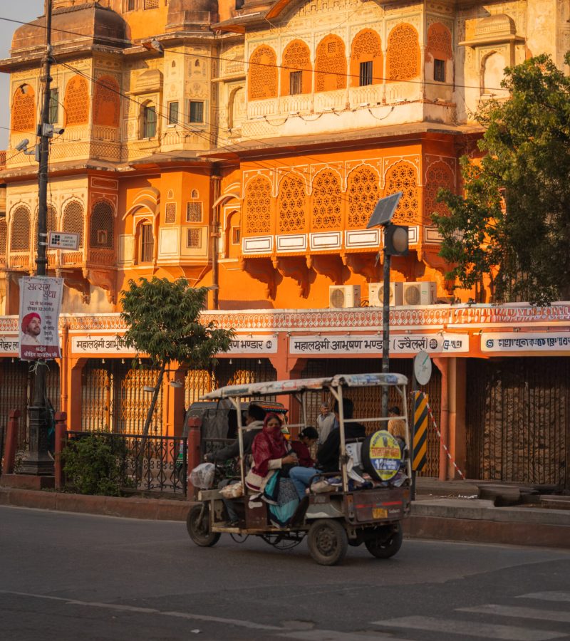 Jaipur in the morning sun